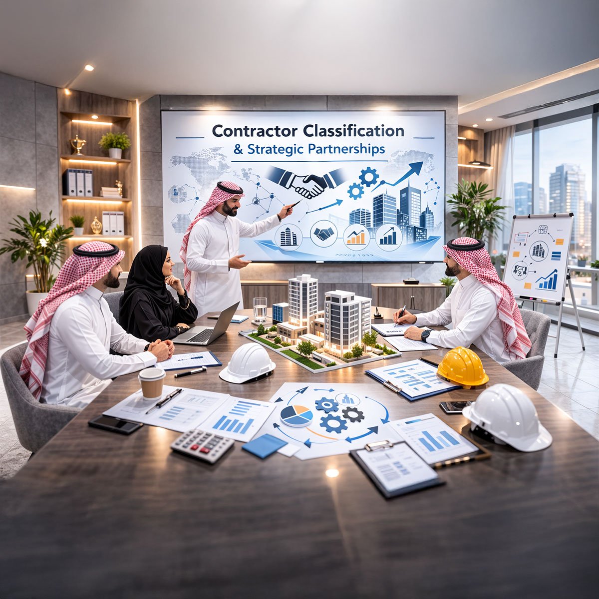 خدمات تصنيف المقاولين