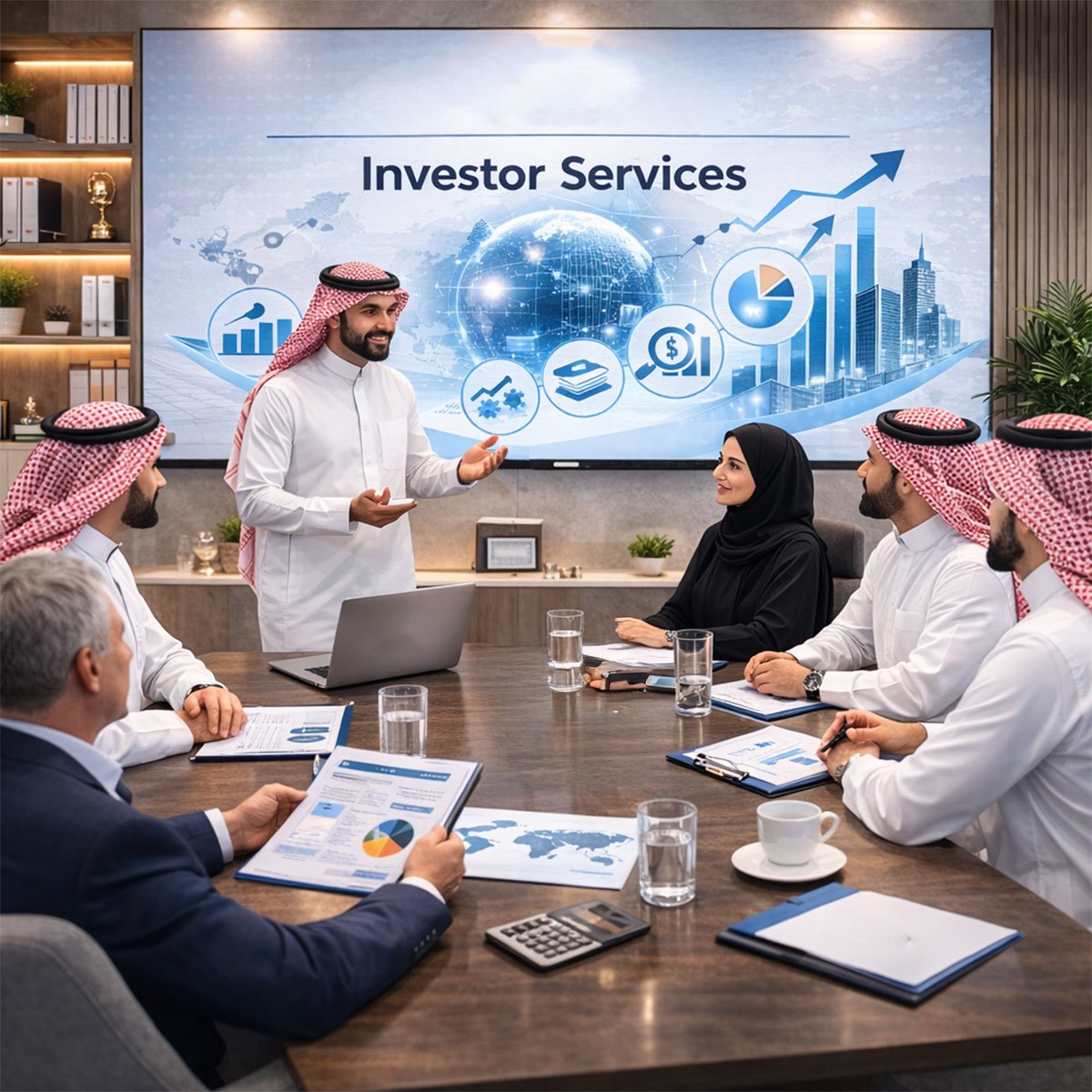 خدمات المستثمرين