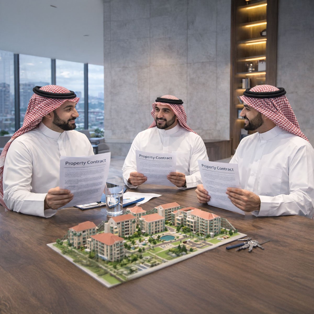 خدمات الوساطة العقارية وإدارة الممتلكات